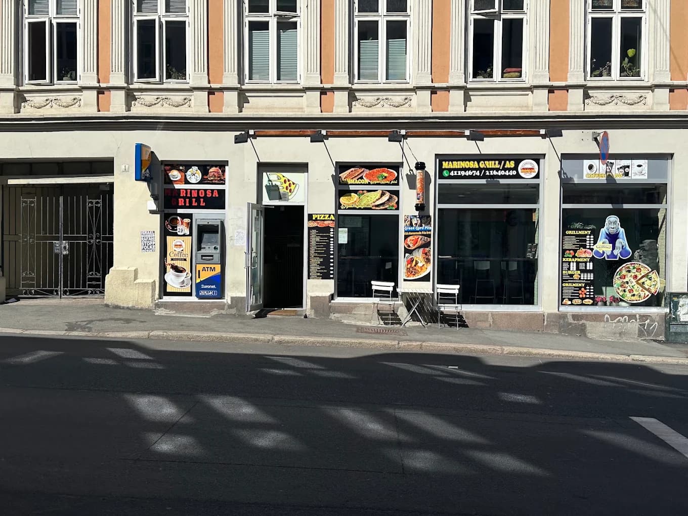 Mat fra Marinosa Grill